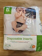 22 Gdiapers Disposable Biodegradable Flushable Diaper Inserts M/L/XL 13-36 LBS for sale  Shipping to South Africa