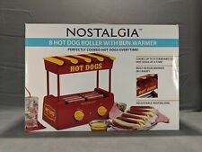 Nostalgia Hot Dog Roller Adjustable Heat Settings Countertop Grill New Open Box for sale  Shipping to South Africa