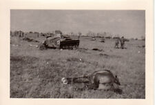 Panzer & Soldaten KIA nach schwerem Gefecht in Rußland – Foto 2.WK SELTEN , gebraucht gebraucht kaufen  Hagenow