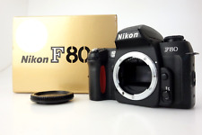 Nikon F80 Black BODY 2769742 BEZ pokrywy komory baterii ju194, używany na sprzedaż  Wysyłka do Poland