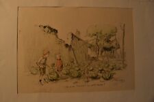 Lithographie poulbot format d'occasion  Juvisy-sur-Orge