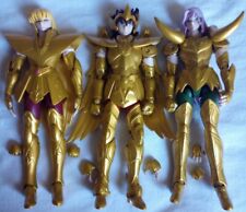 Lote de 3 figuras de Saint Seiya Knights of the Zodiac Anime Heroes oro Aiolos Mu Shaka segunda mano  Embacar hacia Argentina