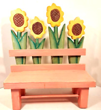 Decorative sunflowers wooden for sale  Saint Charles