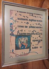 Illuminated manuscript antipho for sale  Indianapolis