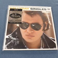 Johnny halliday singles d'occasion  Calais