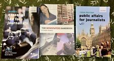 Journalist uni books for sale  SCUNTHORPE