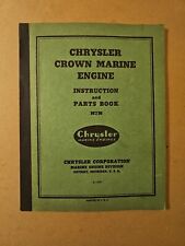 Chrysler crown marine for sale  Amarillo