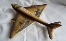 Ceramic aircraft memory of NAPLES fly SCAR Sixth Florentine ashtray vintage  for sale  Shipping to South Africa