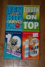 Zestaw 4 książek Janet Evanovich Stephanie Plum 10 11 12 13 Big Ones Top Sharp Lean na sprzedaż  Wysyłka do Poland