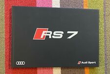 Audi rs7 hardback for sale  UK