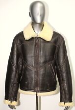 Vintage brown sheepskin d'occasion  France