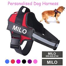 Personalised dog harness for sale  HALIFAX