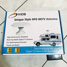 HiDB Estilo Único UFO HDTV Antena E Booster Para Motorhomes, Barcos, Caminhões NOVO comprar usado  Enviando para Brazil