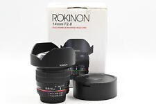 Lente Nikon Rokinon 14 mm f2,8 ED IF AS UMC #793 segunda mano  Embacar hacia Argentina