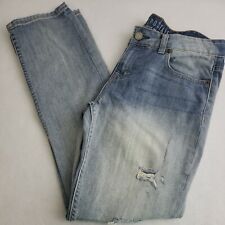 Jeans macio confortável Aeropostale Boyfriend original real desgastado tamanho 6 cintura 32, usado comprar usado  Enviando para Brazil