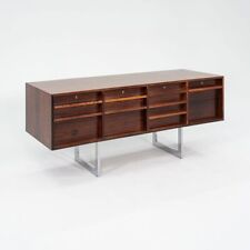 Aparador de oficina Bodil Kjaer Credenza años 60 de CI Designs en palo de rosa y cromo segunda mano  Embacar hacia Argentina