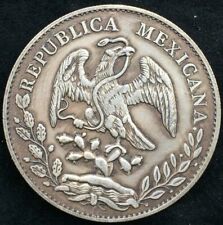 1891 MÉXICO 8 Reales Moneda de Plata Rara Antigua Antigua Moneda de Plata Mexicana segunda mano  Embacar hacia Argentina