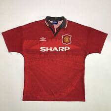 Camiseta vintage Umbro Manchester United 1994-1996 local Old Trafford segunda mano  Embacar hacia Argentina