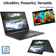 DELL TOUCHSCREEN 2-in-1 Laptop i5 8th Gen 8GB 256GB SSD WEBCAM 13.3" Win11 Pro for sale  Shipping to South Africa