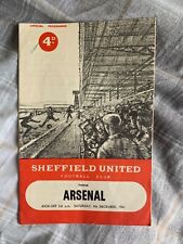 Sheffield united arsenal for sale  LYMM