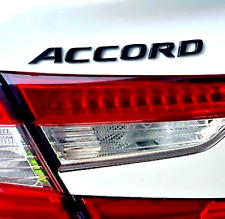 Honda Accord 2018-2024 EX EX-L LX Sport negro brillante logotipo insignia emblema maletero segunda mano  Embacar hacia Argentina