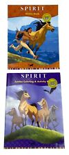 Livro adesivo Spirit Stallion Cimarron e brochura para colorir e atividades assinado comprar usado  Enviando para Brazil
