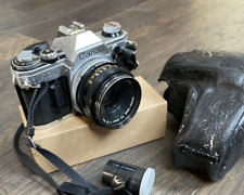 Canon AE-1 35mm Manual SLR Film Camera with 50mm 1:1.8 Lens & Case for sale  Shipping to South Africa
