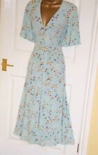 Pastel daisy floral print vintage 40s 50s party tea day dress size 20 22 for sale  Shipping to South Africa