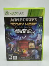 Used, Minecraft Story Mode The Complete Adventure (2015)  Xbox 360 No Manual. Tested for sale  Shipping to South Africa