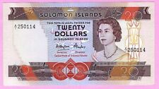 Islas Salomón 20 dólares 1984 p12 unc (tk 15 320) segunda mano  Embacar hacia Argentina