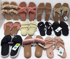 Lote mixto de sandalias para mujer talla 8 y 8,5 colores mixtos y variedad LOTE DE 11 segunda mano  Embacar hacia Argentina