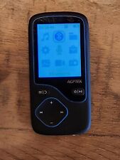 MP3/vídeo player AGPTEK C5 com sintonizador FM Bluetooth e conector de fone de ouvido 1/8" comprar usado  Enviando para Brazil