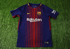 CAMISETA DE FÚTBOL BARCELONA BARCA 2017/2018 CASA NIKE TALLA ORIGINAL JOVEN M segunda mano  Embacar hacia Argentina