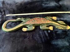 Flat wooden gecko for sale  GOSPORT