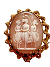 Antique graces cameo for sale  JEDBURGH