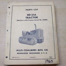 Allis chalmers 21a for sale  Shipping to Canada