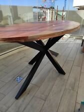 Tavolo ovale legno usato  Roma