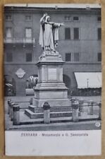 Ferrara monumento savonarola usato  Firenze