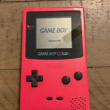 Consola Nintendo Game Boy Color Gbc Barry Roja Funciona Probada Auténtica segunda mano  Embacar hacia Argentina