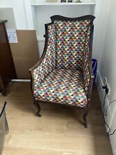 Wing back chair for sale  STIRLING