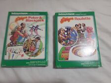 Las Vegas Poker & Blackjack ROULETTE [Intellivision] *BOX, MANUAL, & CARTRIDGE* for sale  Shipping to South Africa