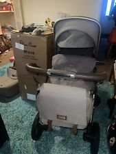 Silver Cross Wave Double Tandem Pram with extras, used for sale  Shipping to South Africa