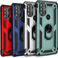 Capa anel à prova de choque + vidro temperado para telefone Motorola Moto G Play 2023 comprar usado  Enviando para Brazil