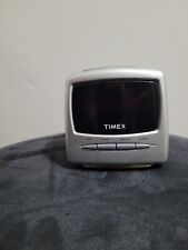 Mini reloj alarma en forma de TV Timex T-104w, usado segunda mano  Embacar hacia Argentina