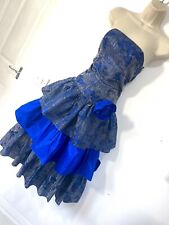 Blue grey dress for sale  SHEFFIELD