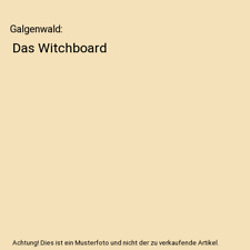 Galgenwald witchboard anita gebraucht kaufen  Trebbin