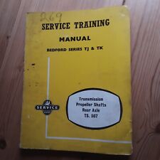 Bedford service manual for sale  IPSWICH