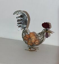 Metal chicken rooster for sale  FARNBOROUGH