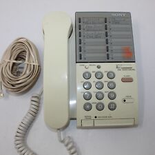 Teléfono fijo con cable Sony con marcación rápida, sujeción y cable modelo #IT-M300 ¡FUNCIONA! segunda mano  Embacar hacia Argentina