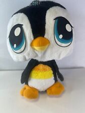 LPS Littlest Pet Shop Penguin Plush Black White Stuffed Animal Toy 8” Hasbro na sprzedaż  Wysyłka do Poland